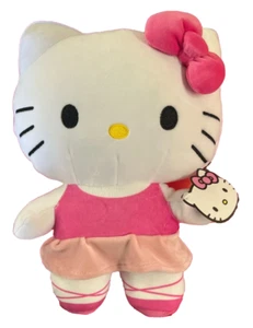 Juguete de peluche grande Hello Kitty bailarina de 10 pulgadas lindo regalo nuevo por Sanrio - Imagen 1 de 1