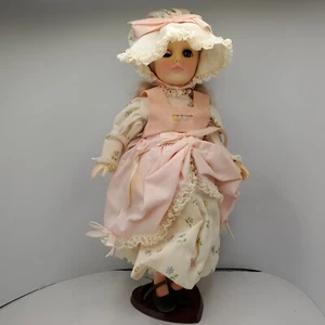 Vintage Effanbee Little Bo Peep Bilderbuch Puppe auf Ständer 11 Zoll - Bild 1 von 10