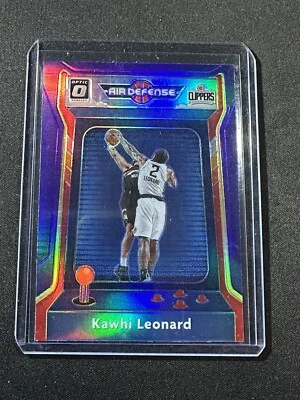 2020-21 Panini Optic Kawhi Leonard Air Defense Purple Prizm #4 LAClippers - Image 1 of 2