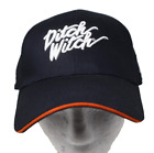 Ditch Witch Kansas Adult Black Orange Trim Embroidered Adjustable Baseball Hat