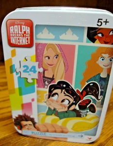 Ralph Breaks the Internet Mini 24pc Puzzle In Collector Tin New-Ages 5+yrs   977 - Picture 1 of 2