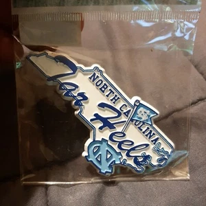 North Carolina Tarheels State Die-cut Premium Map Fridge Magnet - Picture 1 of 4
