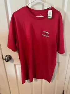 Tommy Bahama GRILL OF A LIFETIME T-Shirt Uomo GRANDE Rosso Cotone - BBQ Dad - NUOVO - Foto 1 di 4