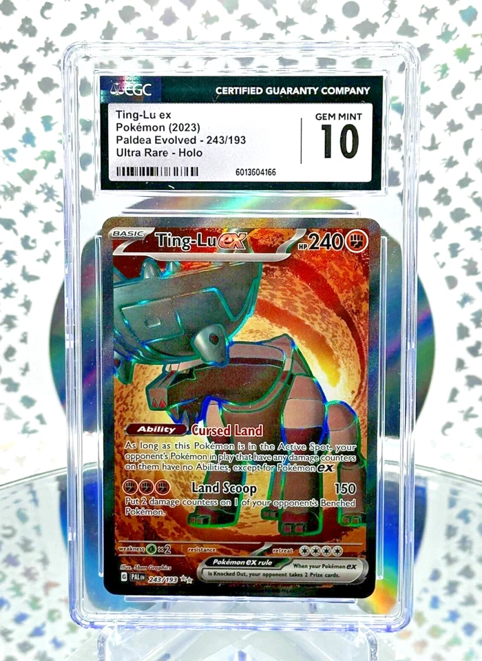 CGC 10 Ting-Lu EX 243/193 Paldea Evolved Full Art Secret Rare Pokemon Card - Image 1 of 1