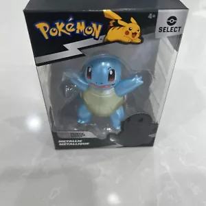 Jazwares Pokemon Select Metallic Squirtle 3" Kampffigur NEU limitiert - Bild 1 von 3