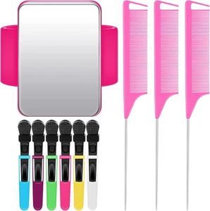 Magnetic Hair Stylist Wristband with Gel Silicone Pincushion, Plastic Clips, Pin - Picture 1 of 7