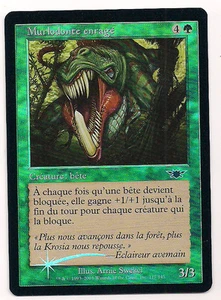 MTG Magic LGN FOIL - Berserk Murlodont/Murlodonte enragé, French/VF - Afbeelding 1 van 1