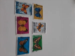 briefmarken schmetterlinge republik dschibuti 1984 - Bild 1 von 1