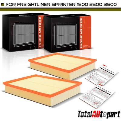 2x New Engine Air Filter for Dodge Freightliner Mercedes-Benz Sprinter 1500 2500 - Image 1 of 4