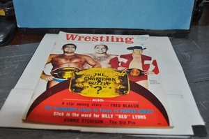 wrestling monthly magazine 1971 first issue funk morales verne gagne awa wwf nwa - Bild 1 von 11