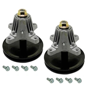 2PK Spindle for Troy-Bilt MTD 46 inch T1500 T1600 LT 4600 618-06989 918-06989 - Picture 1 of 3
