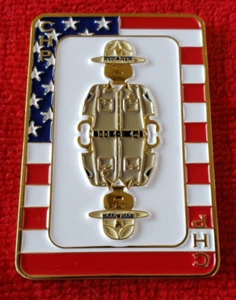 CALIFORNIA HIGHWAY PATROL OFFICER LEGO CARD COIN (ELA CHP LAPD POLICE) - Foto 1 di 3