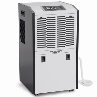 Yaufey Large Commercial 155 Pints Dehumidifier for Spaces up to 8,000 Sq. Ft - Изображение 1 из 4