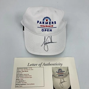 Tiger Woods Signed Autographed PGA Golf Hat Cap JSA COA - Picture 1 of 8