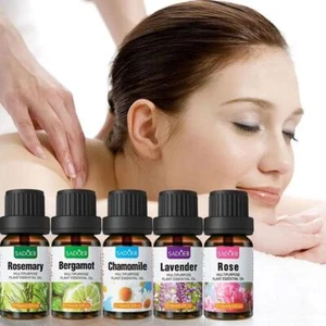 10mL Essential Oils - Pure and Natural - Therapeutic - Grade Shipping Oil A4X4 - Picture 1 of 24