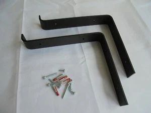 Heavy duty shelf brackets Scaffold industrial rustic handmade steel metal - Picture 1 of 4