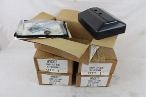 5 NEW NIB NEMA Exit Sign LED Light Canopy Kit Black Holophane HPNCKIT Hardware - Picture 1 of 7
