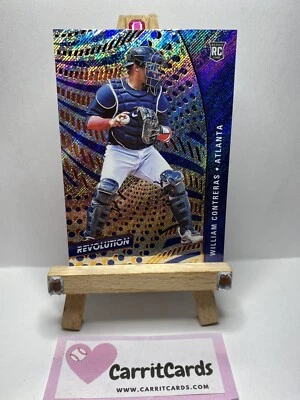 WILLIAM CONTRERAS 2021 Panini Chronicles Revolution #59 Rookie RC Atlanta Braves - Image 1 of 4