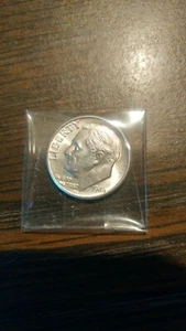 Roosevelt 1946 moneda de diez centavos, primera moneda de diez centavos - Imagen 1 de 2