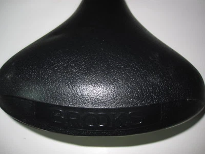 NOS BROOKS Vintage Black Comfort Saddle with original seat guts England Made - Изображение 1 из 4
