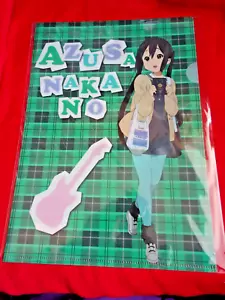 β NEW! K-ON! AZUSA NAKANO A4 size CLEAR FILE FOLDER LAWSON UK DESPATCH π ANIME - Picture 1 of 3