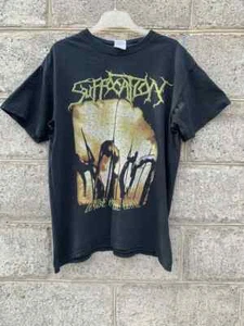 SUFFOCATION metal band graphic short sleeve black shirt men women KV21818 - Picture 1 of 2