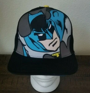 Cappello Berretto Snapback Batman Giovani/Uomo Grafico di DC Comics Taglia OS - Foto 1 di 7