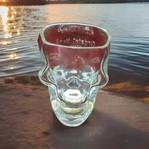 Crystal Head Vodka 40oz Skull glass with strobe light (2 Piece Set) - Picture 1 of 12