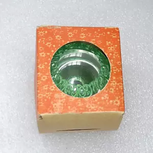 Antik Vintage Kunststoff Weihnachtsschmuck Christbaumschmuck Reflexion Kugel - Bild 1 von 6