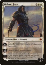 Gideon Jura Rise of the Eldrazi PLD White Mythic Rare MAGIC MTG CARD ABUGames
