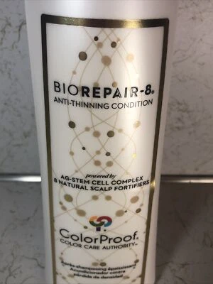 Colorproof BIOREPAIR-8 ANTI-THINNING CONDITION 25.4 fl oz / 750 ml New with Pump - Image 1 of 4