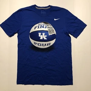 Nike Kentucky Wildcars UK 2011 NCAA Final Four T Shirt Size Medium Blue - Picture 1 of 9
