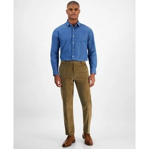 Tommy Hilfiger Cordhose Herren 36x34 Taupe Drew Straight Leg Neu mit Etikett - Bild 1 von 8