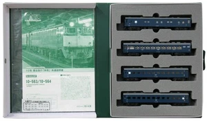 N-Gauge Kato 10-564 10 Series Sleeper Express Myoko 4-Car Extension Set A Sle-My - Picture 1 of 1