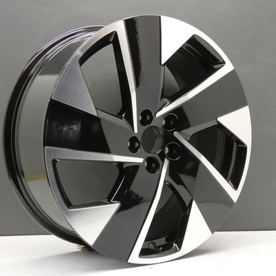 VAUXHALL GRANDLAND X 19" DIAMOND CUT BLACK ALLOY WHEEL RIM 2025 2025 GENUINE X1 - Image 1 of 4