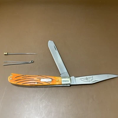 Карманный нож Old Timer Schrade 96BRBSA 100-я годовщина бойскаутов 1910-2010 - Изображение 1 из 4