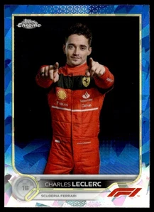 2022 Topps Chrome Formula 1 Sapphire Charles Leclerc Scuderia Ferrari #25 - Bild 1 von 2