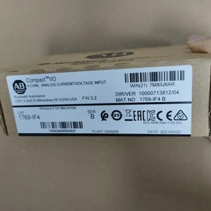 AB 1769-IF4 SER B CompactLogix 4-Ch Input Module New Factory Sealed 1769IF4 - Picture 1 of 6