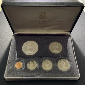 British Virgin Islands 1973 Proof Coin Set - Picture 1 of 10