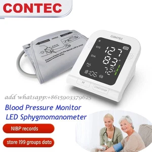 Blood pressure Monitor NIBP  Electronice sphygmomanometer adult USE - Picture 1 of 14