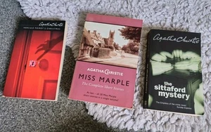 Agatha Christie Book Bundle 3 Books Paperback Vintage - Picture 1 of 2