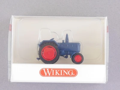 WIKING 8820225 Lanz D2016 Bulldog Tractor Blue 1:87 Mint! Boxed 1705-23-50 - Image 1 of 2