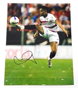 Foto firmada por Daniel Alves 8x10 fútbol fútbol autógrafo automático - Imagen 1 de 2