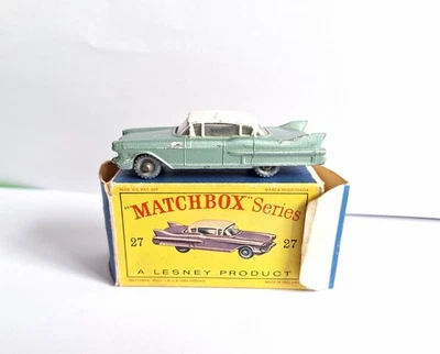 matchbox 27 cadillac sixty special green ! - Bild 1 von 4