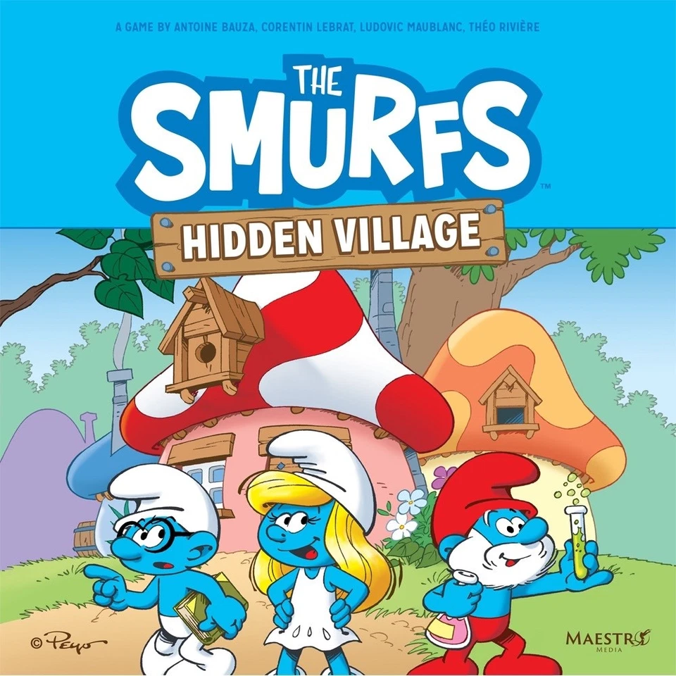 The Smurfs: Hidden Village - Board Game - Image 1 of 1
