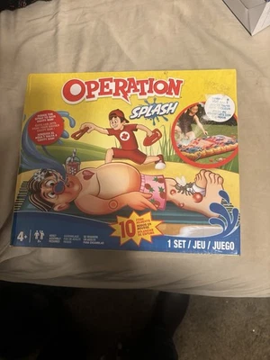 Hasbro Operation Splash - Almohadilla rociadora de agua Juego Juguetes de verano Niños Aire libre Foto 1 de 2