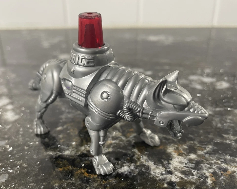 FIGURA DE ACCIÓN HASBRO DE COLECCIÓN 1988 POLICÍAS N LADRONES OFICIAL BOWZER'S BLITZ PERRO POLICÍA 4" Foto 1 de 4