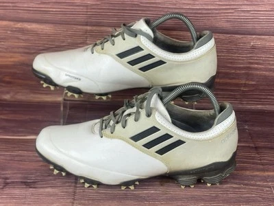 Zapatos de golf Adidas Adizero Tour para hombre talla 8 blanco/gris 674944 con cordones Foto 1 de 4
