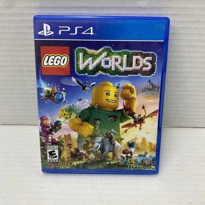 LEGO Worlds (Sony PlayStation 4 PS4, 2017) Sin Manual Foto 1 de 4