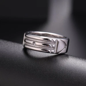 Anillo Atlantis Acero Inoxidable Chapado en Oro Plata Anillo Atlante Acero Inoxidable - Imagen 1 de 14